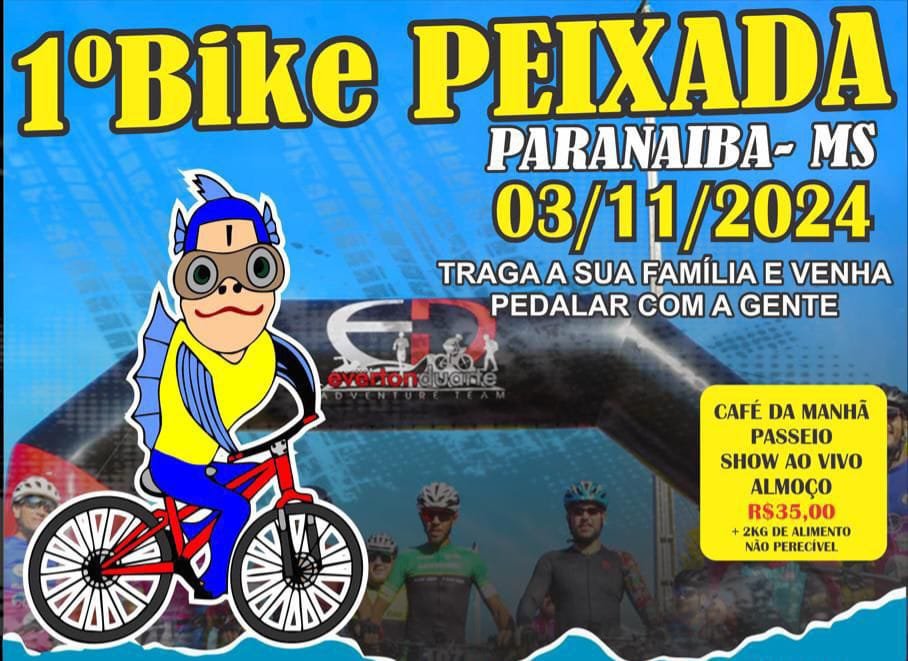 Esporte e Gastronomia: 1º Bike Peixada com vagas esgotadas